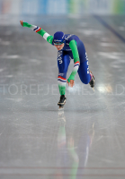 Irene Schouten, NED, mot mål på 3000 meter, og 3. plass.