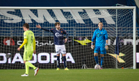 1-0 til Sarpsborg og José Cruz er frustrert.