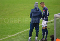 Adrian Pereira får sin Viking-deby.